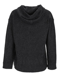 S MAX MARA Women's Cardigan in Filato Yak Grey, view 2