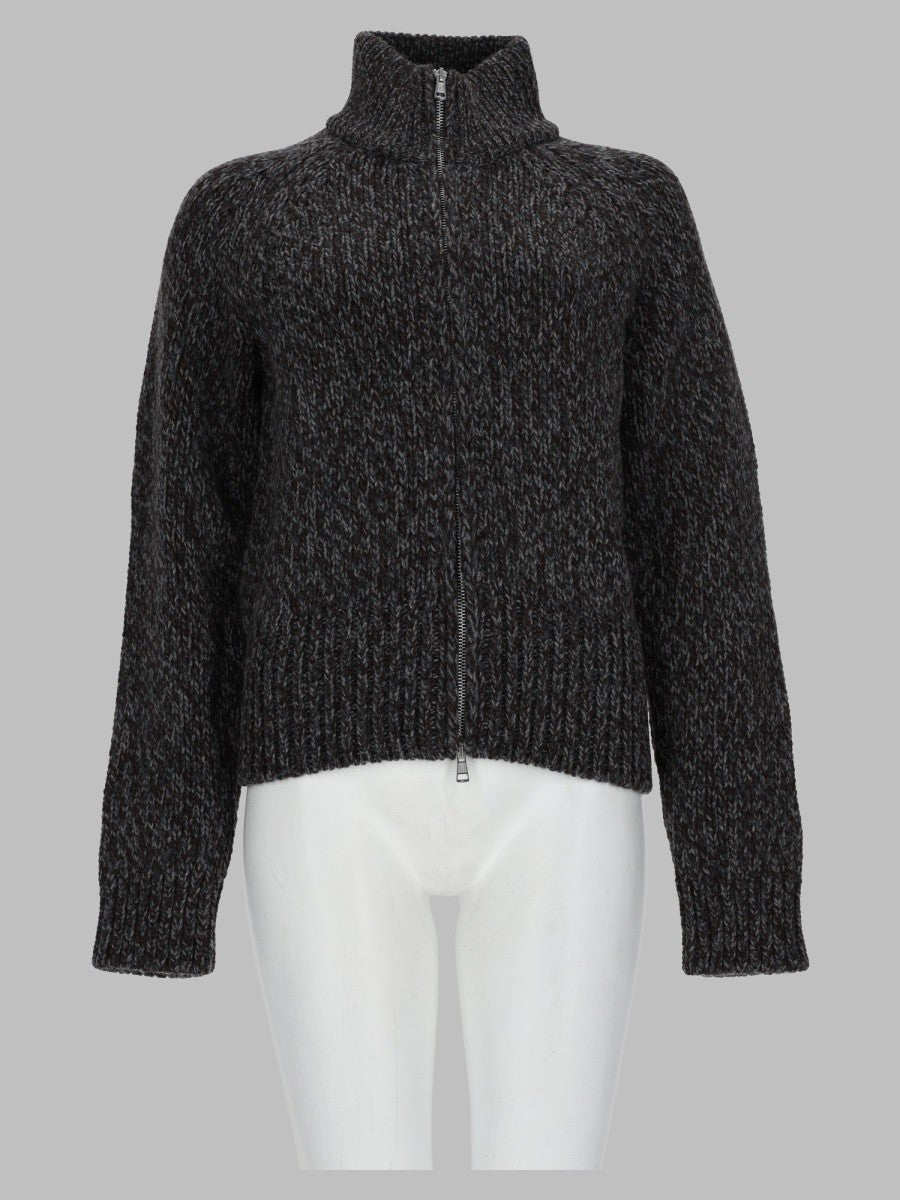 Our Legacy Women's Zip Wool Cardigan Grey