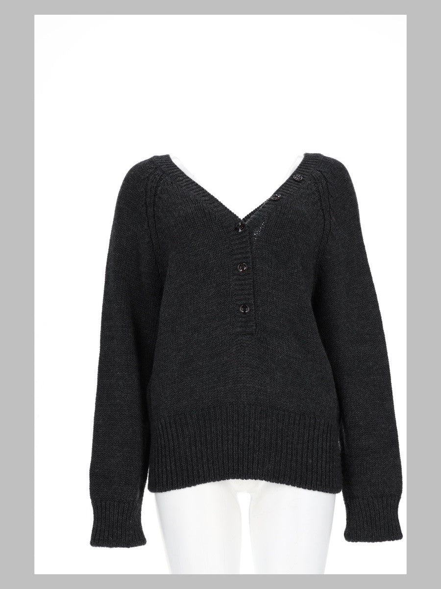 Our Legacy Women's Wool Merino Cardigan Grey