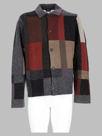 Ps By Paul Smith Men's Cardigan in Lana Misto Cotone Multicolor