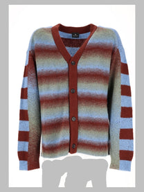 Ps By Paul Smith Men's Cardigan in Lana Blue