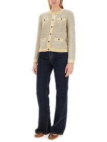 Tory Burch Women's Cardigan Kendra White