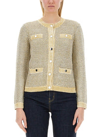 Tory Burch Women's Cardigan Kendra White