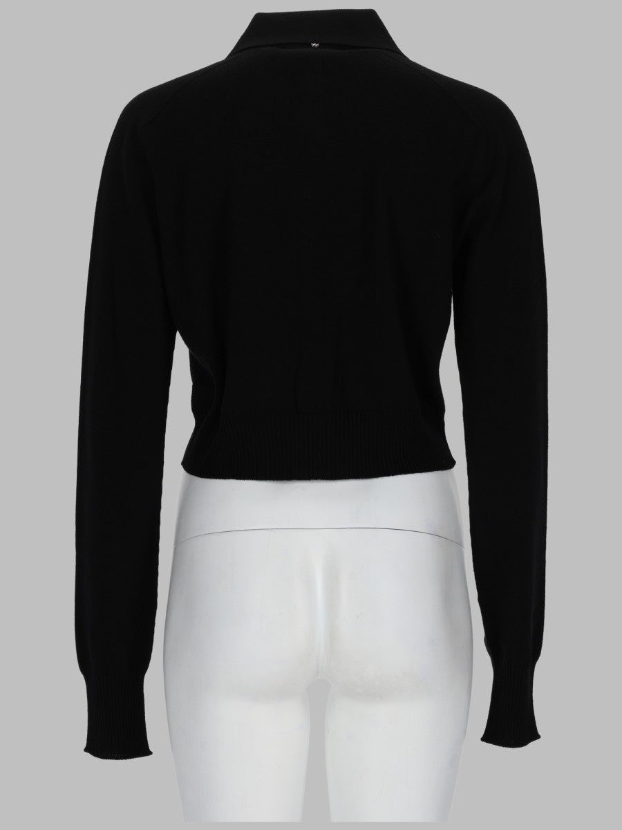 Sportmax Women's Cardigan Lirica in Lana Black