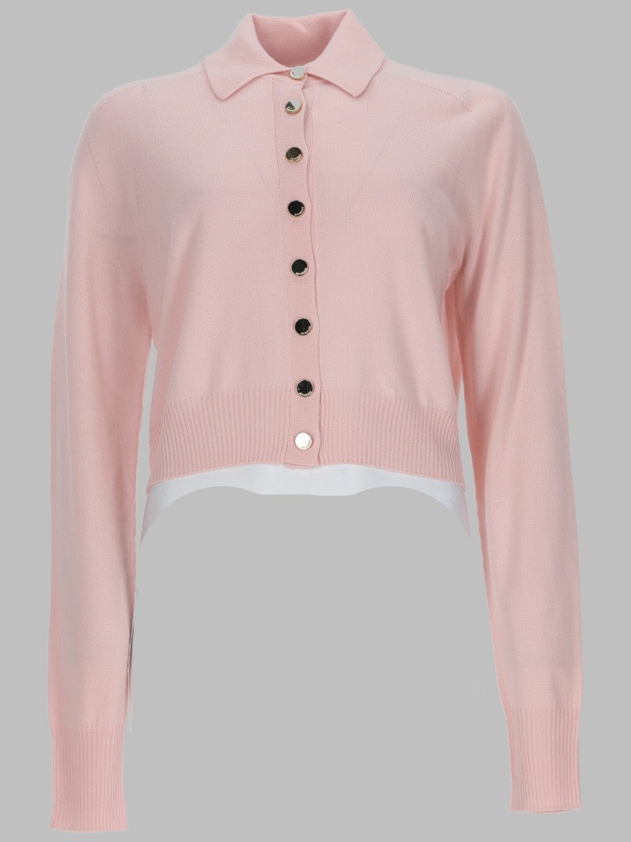 Sportmax Women's Cardigan Lirica in Lana Blue