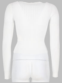 alexanderwang Women's Cardigan Pointelle White