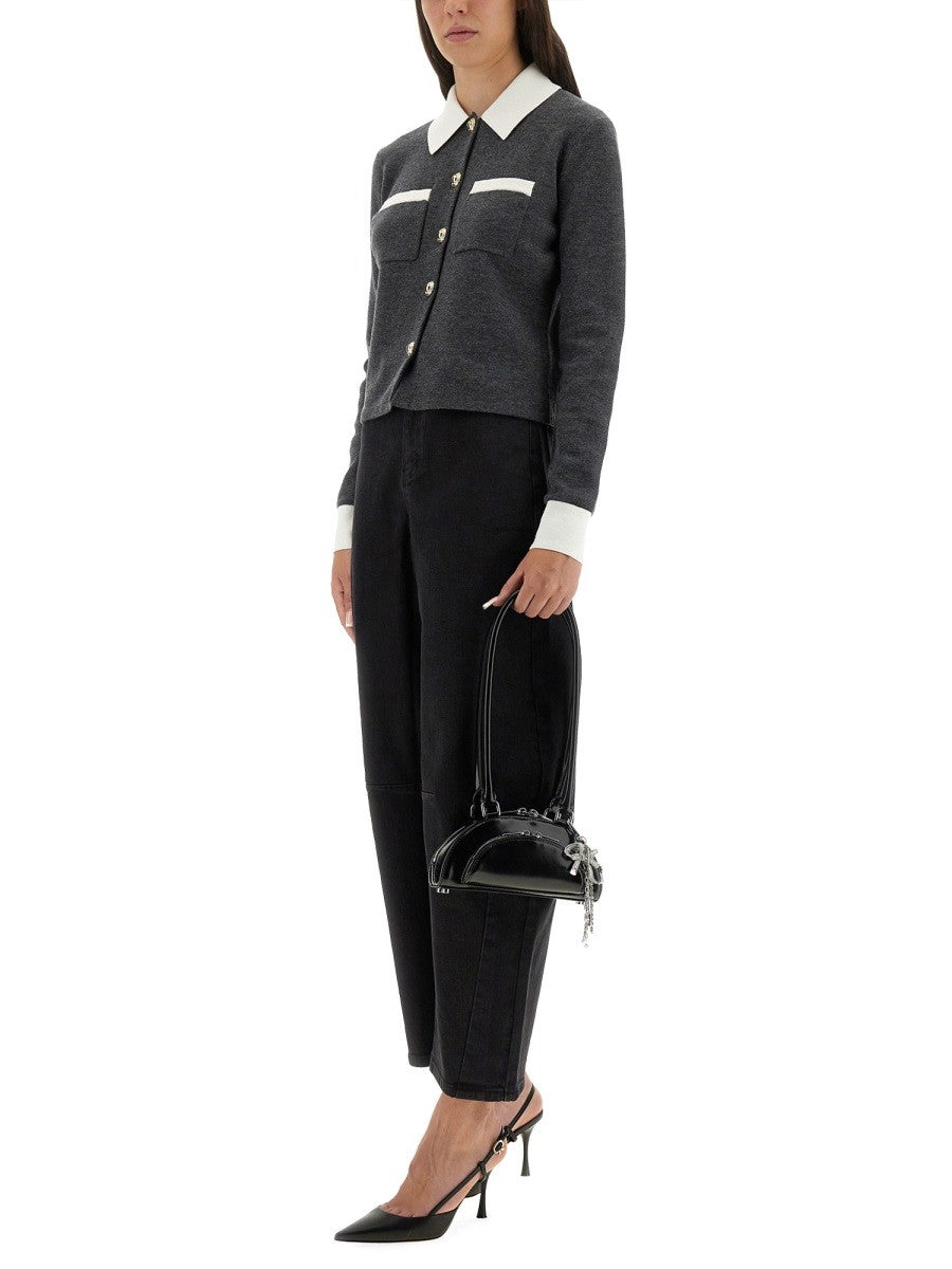 self-portrait Women's Cardigan Grey