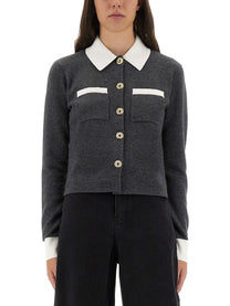 self-portrait Women's Cardigan Grey