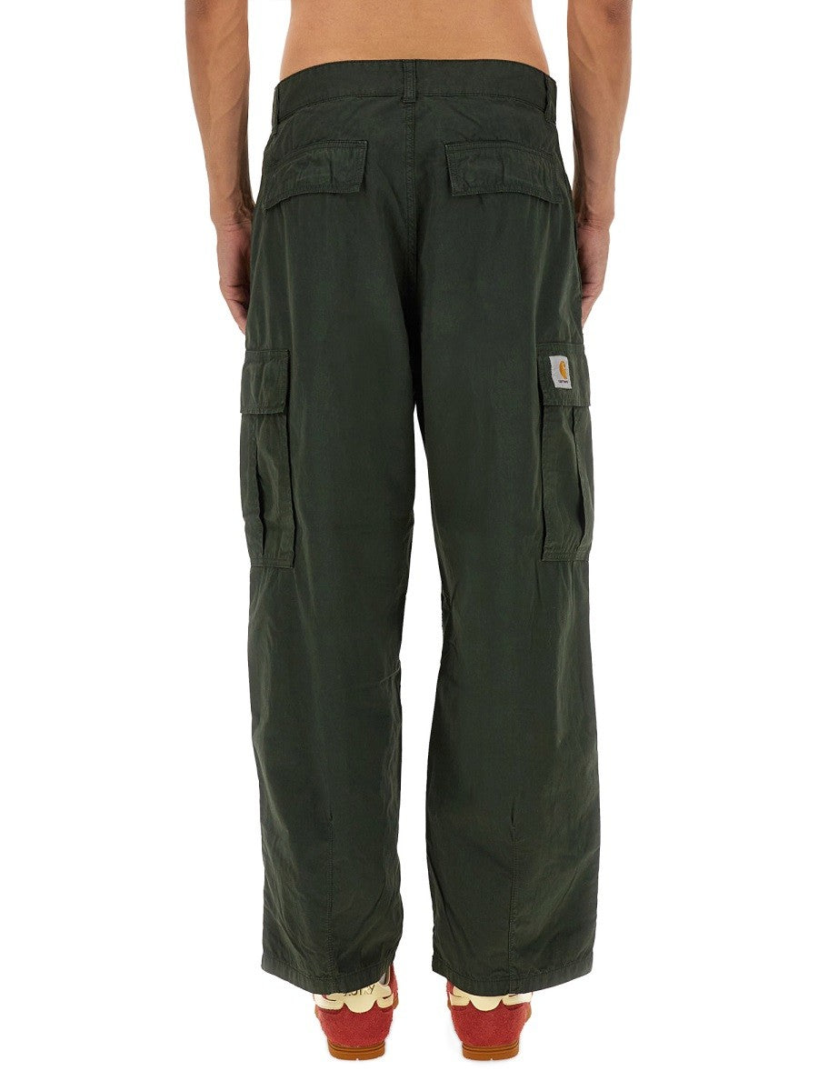 Carhartt Wip Men's Cargo Pants Cole Green, view 3
