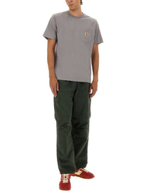 Carhartt Wip Men's Cargo Pants Cole Green, view 2