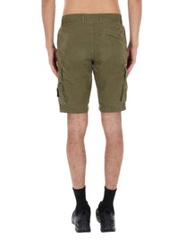 Stone Island Men's Cargo Shorts Green