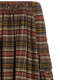 R13 Cargo Skirt Brown