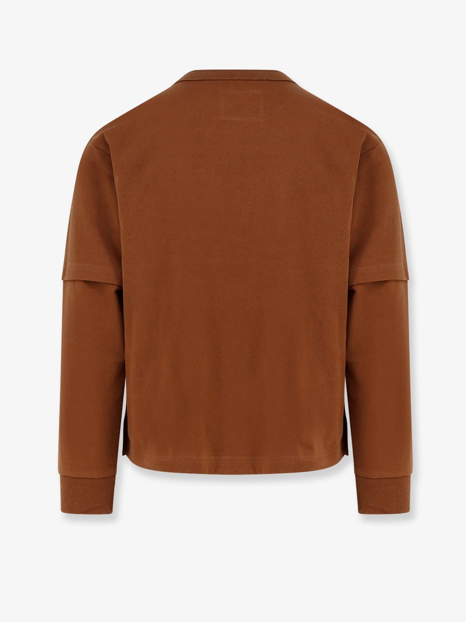 Sacai Men's Shirt Capsule Sacai Carhartt Wip Brown