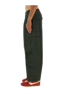 Carhartt wip men’s cargo pants cole green with multiple flap pockets and a relaxed straight-leg cut