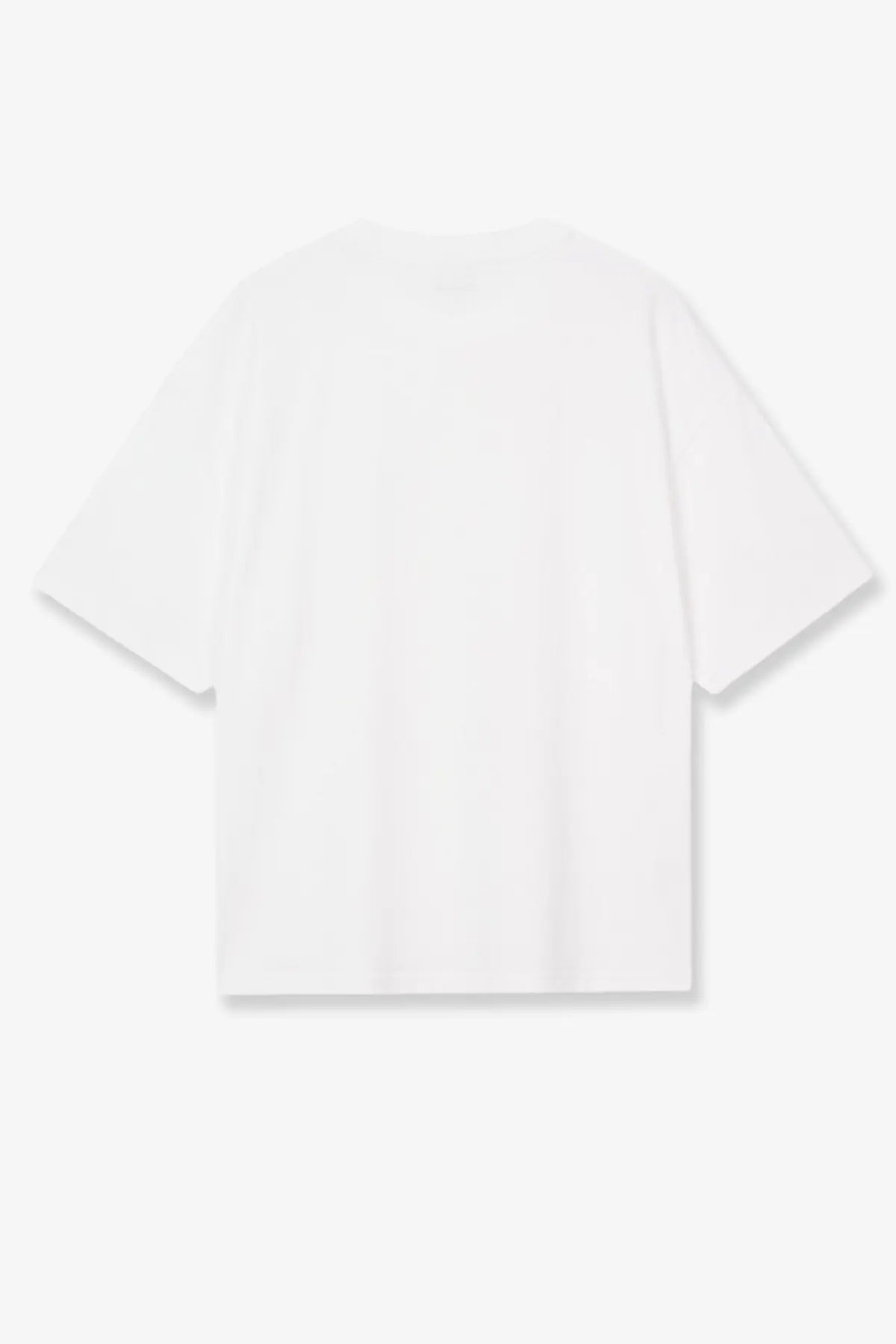 White oversized cotton t-shirt with relaxed fit and short sleeves from Carhartt Wip mens cotton shirt white collection