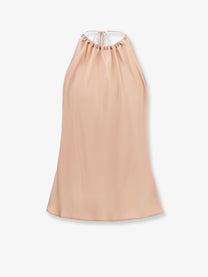 Pinko Women's Carota Satin Top Pink
