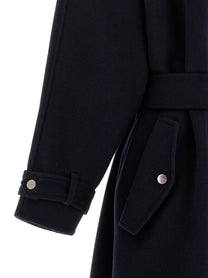 Pinko Cartoccio Coat Blue