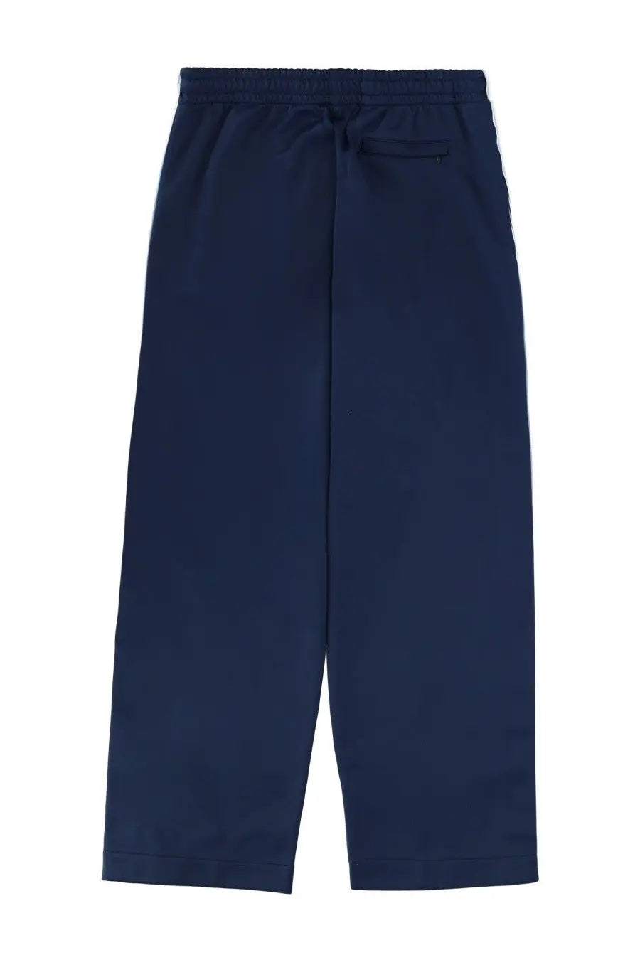 Casablanca men’s track pants in navy blue cotton with elastic waistband and drawstring for comfortable wear