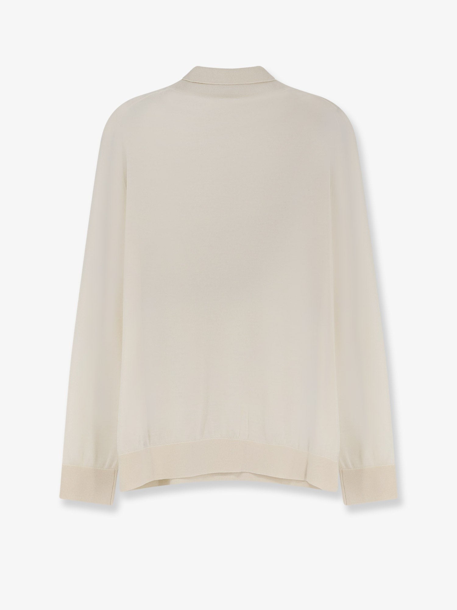 The Row Women's Cashmere and Silk Blend Turtleneck White