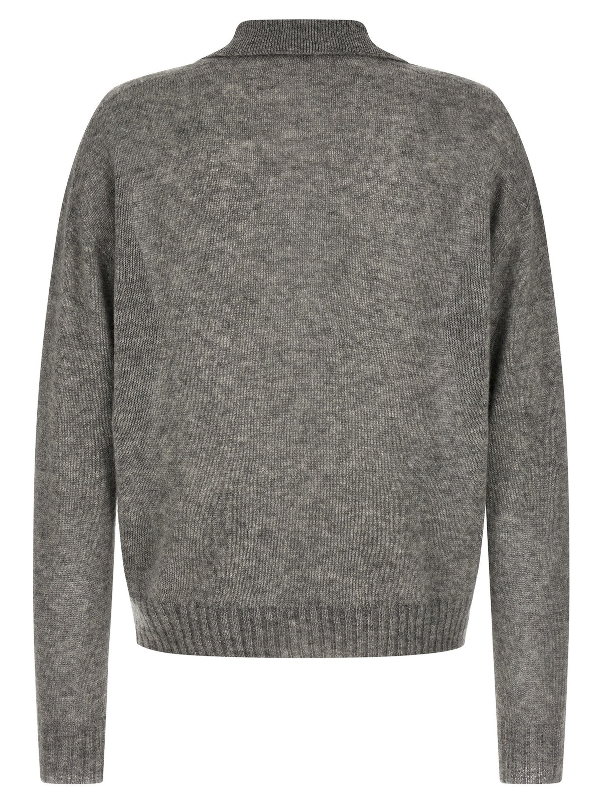 Tom Ford Cashmere and Silk Polo Shirt Grey