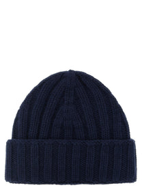 Larmeri Studio Cashmere Beanie Blue