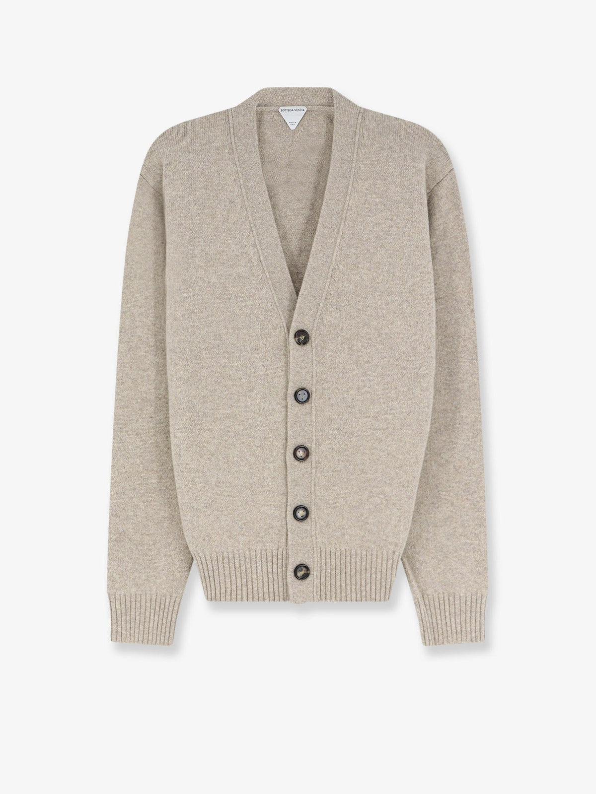 Bottega Veneta Men's Cashmere Blend Cardigan FLEECE MELANGE