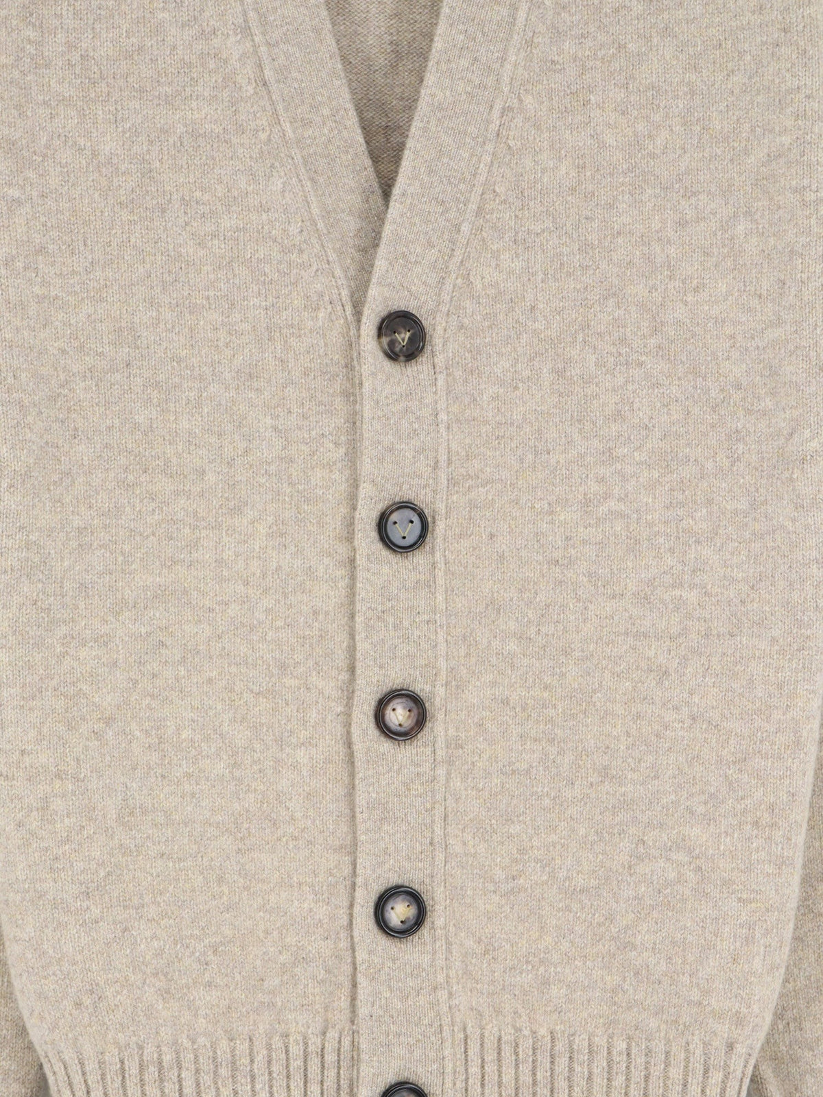 Bottega Veneta Men's Cashmere Blend Cardigan FLEECE MELANGE