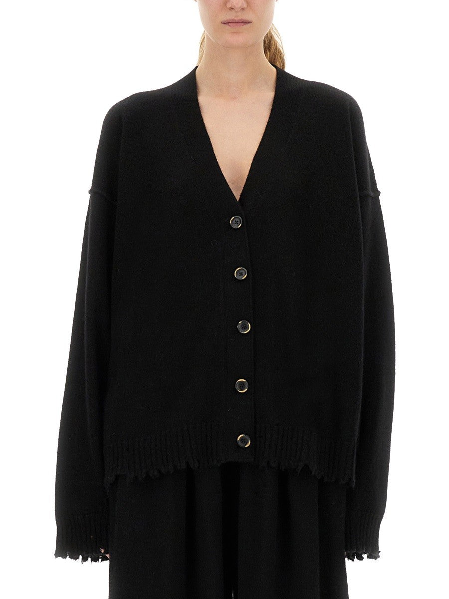 Uma Wang Women's Cashmere Cardigan Black