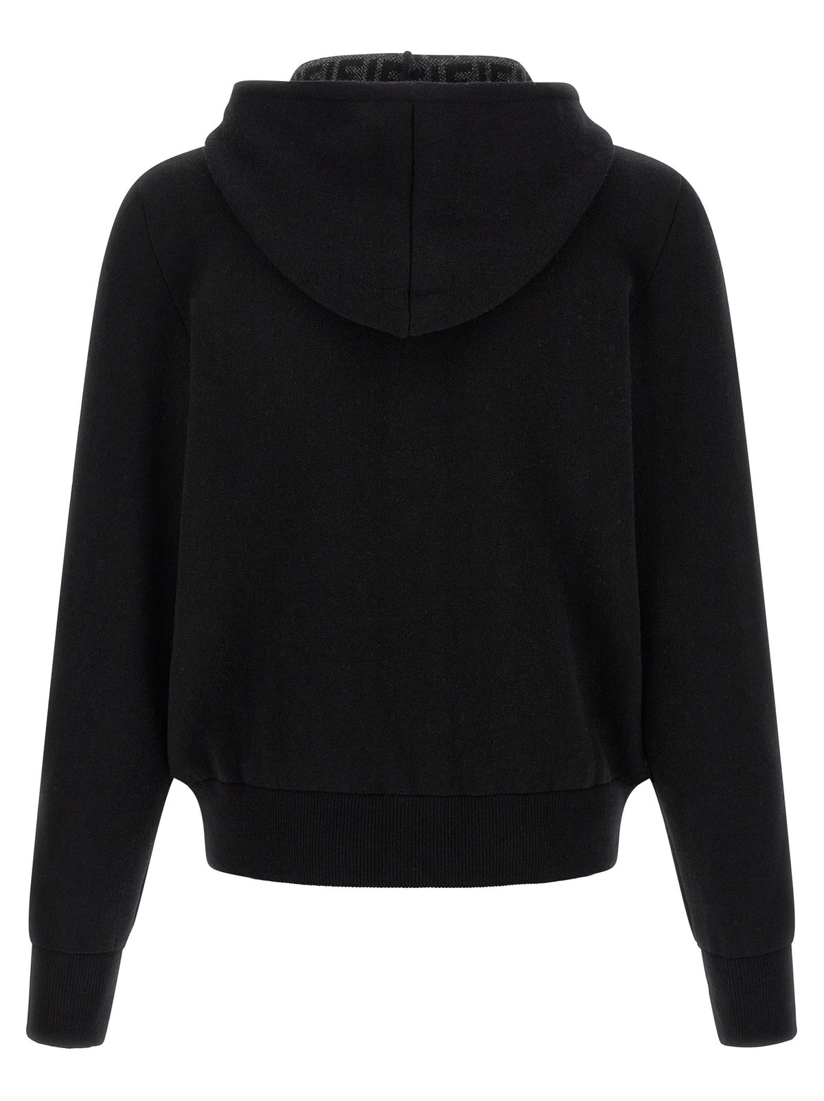 Fendi Cashmere Hoodie Black, view 2