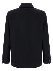 Lardini Cashmere Jacket Blue, view 2