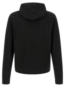 Gucci Cashmere Jersey Hoodie Black