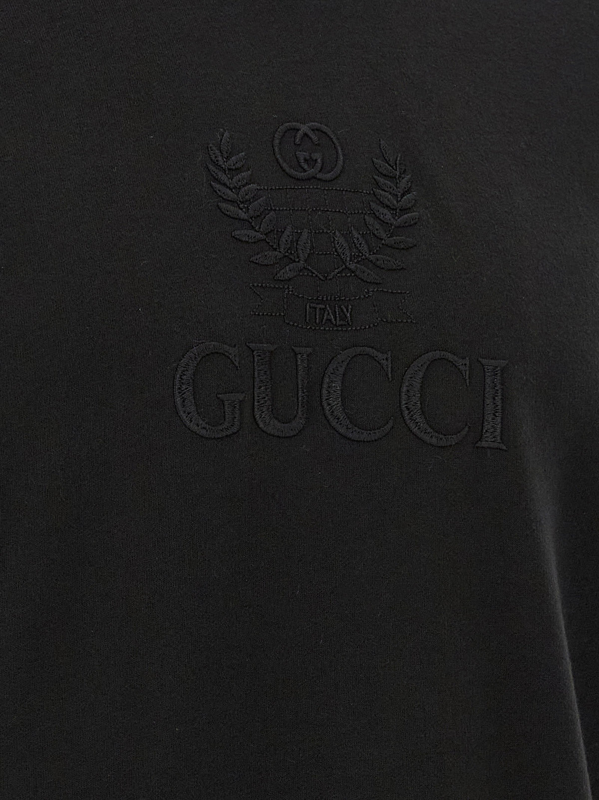 Gucci Cashmere Jersey Hoodie Black