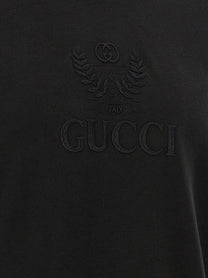 Gucci Cashmere Jersey Hoodie Black