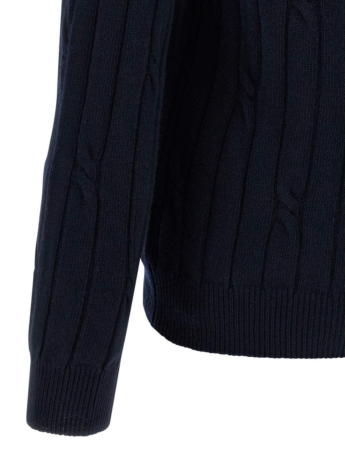 Zanone Cashmere Polo Shirt Blue