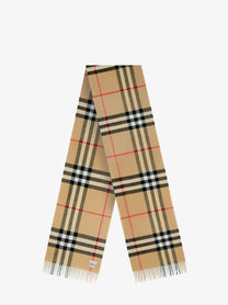 Burberry Unisex Cashmere Scarf Beige
