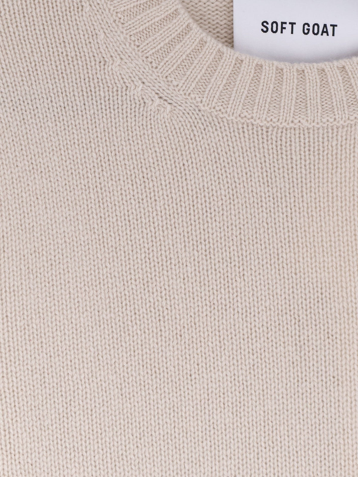 Soft Goat Men's Cashmere Sweater Beige