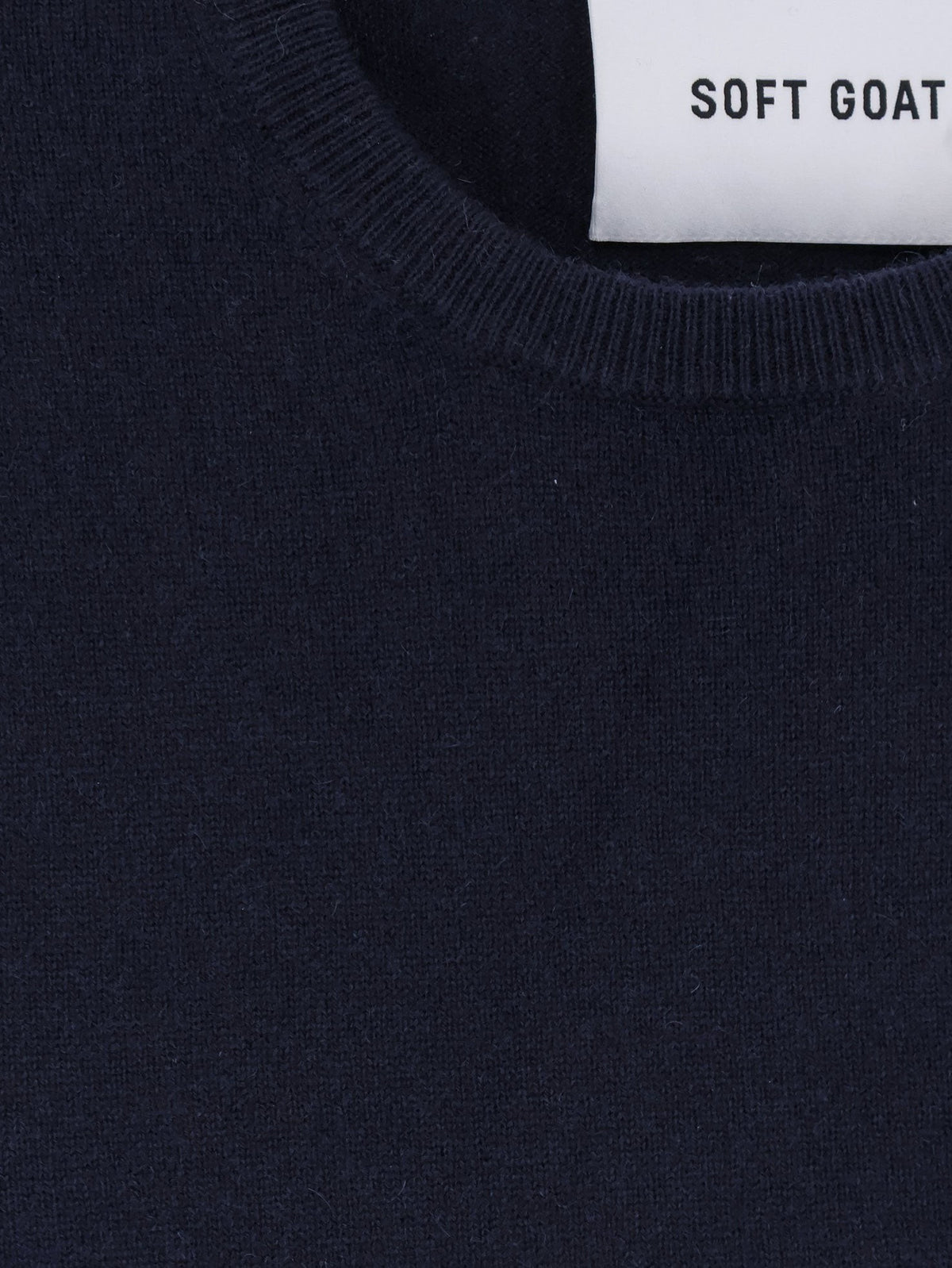 Soft Goat Men's Cashmere Sweater Blue