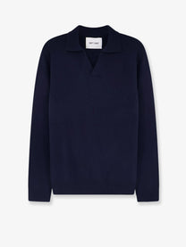 Soft Goat Men's Cashmere Sweater Blue