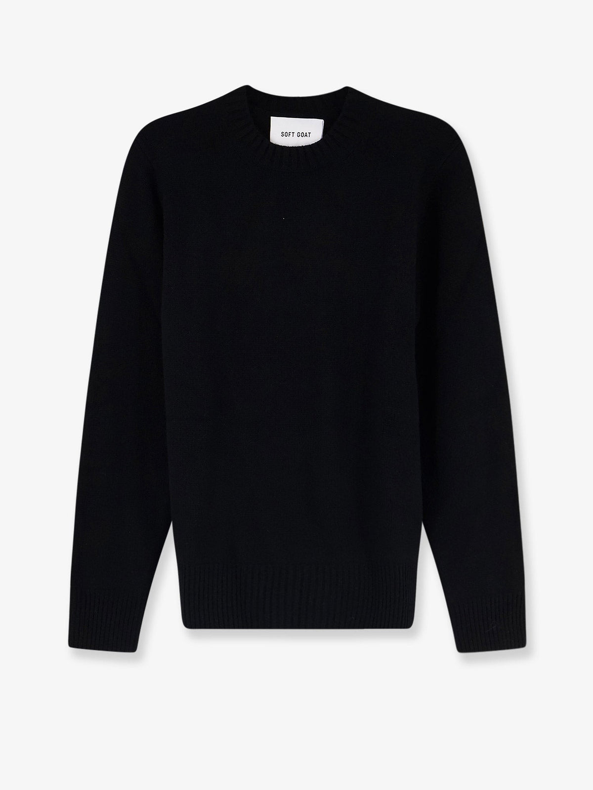 Soft Goat Men's Cashmere Sweater Black