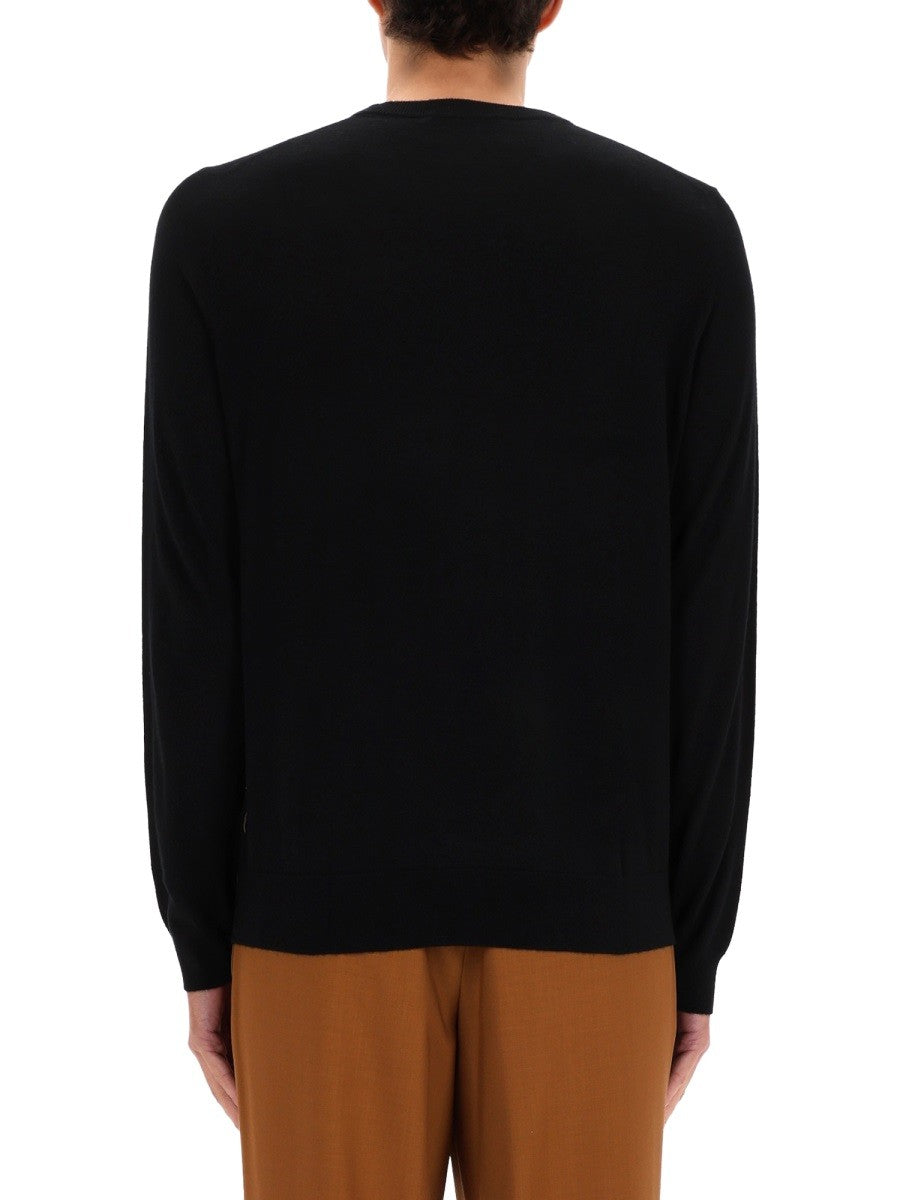 BOSS Men's Cashmere Sweater Black
