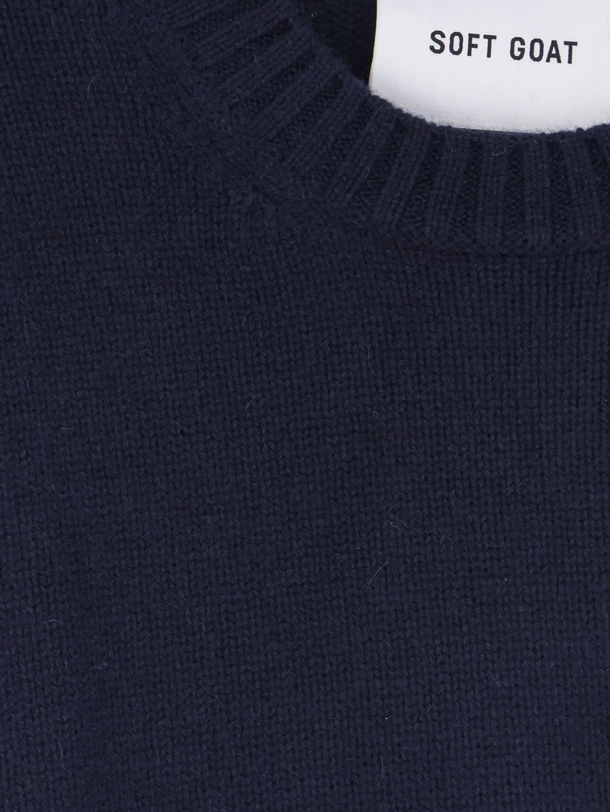Soft Goat Men's Cashmere Sweater Blue