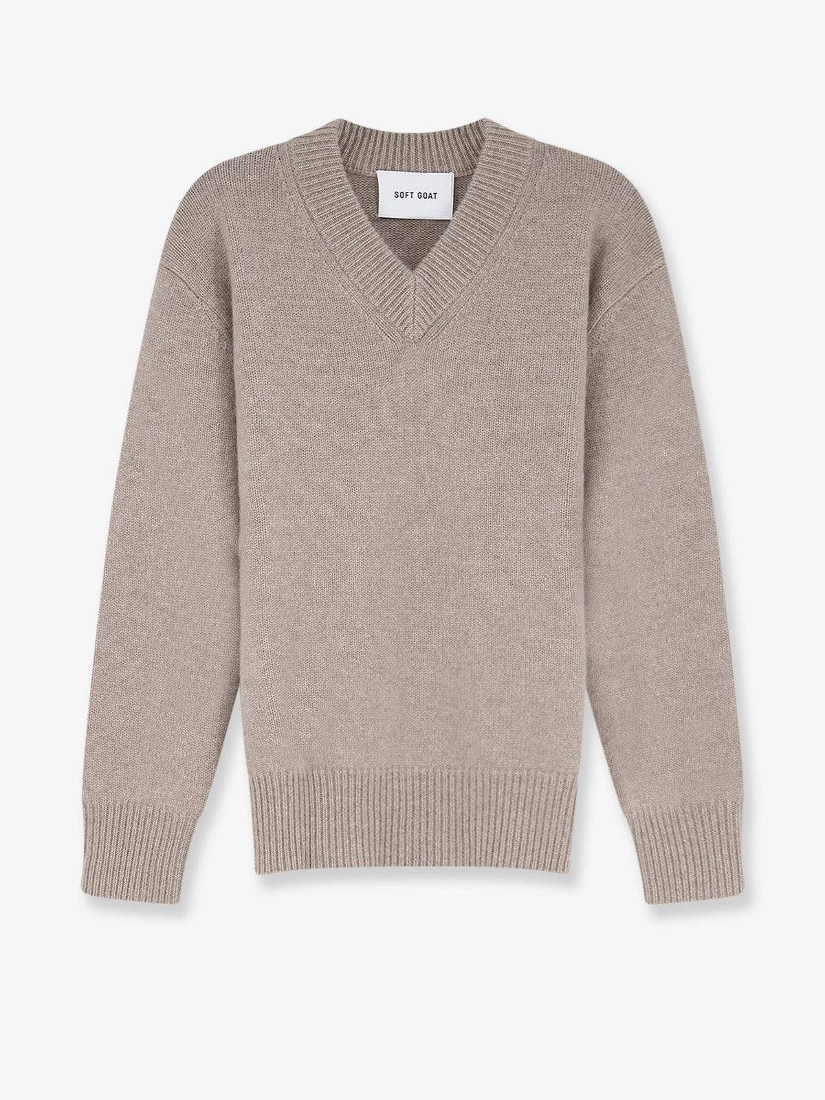 Soft Goat Men's Cashmere Sweater Grey