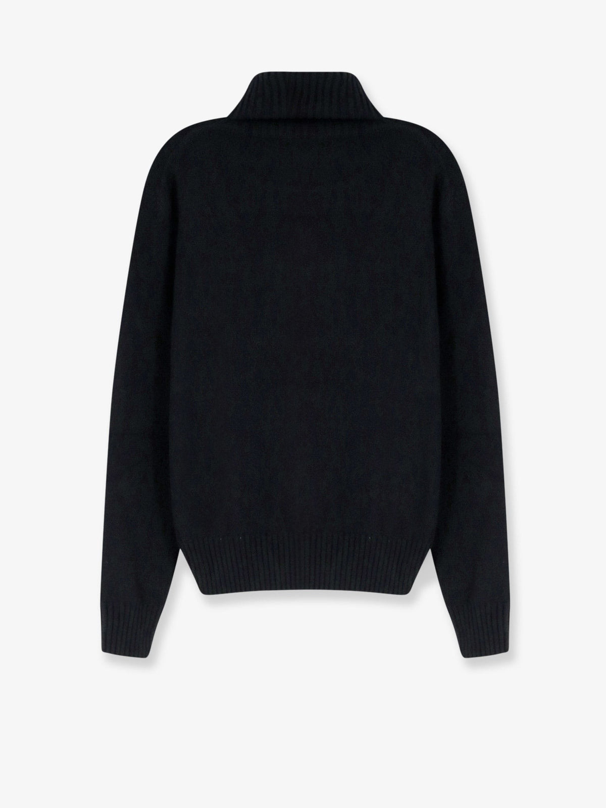 Ami Paris Men's Cashmere Turtleneck Black