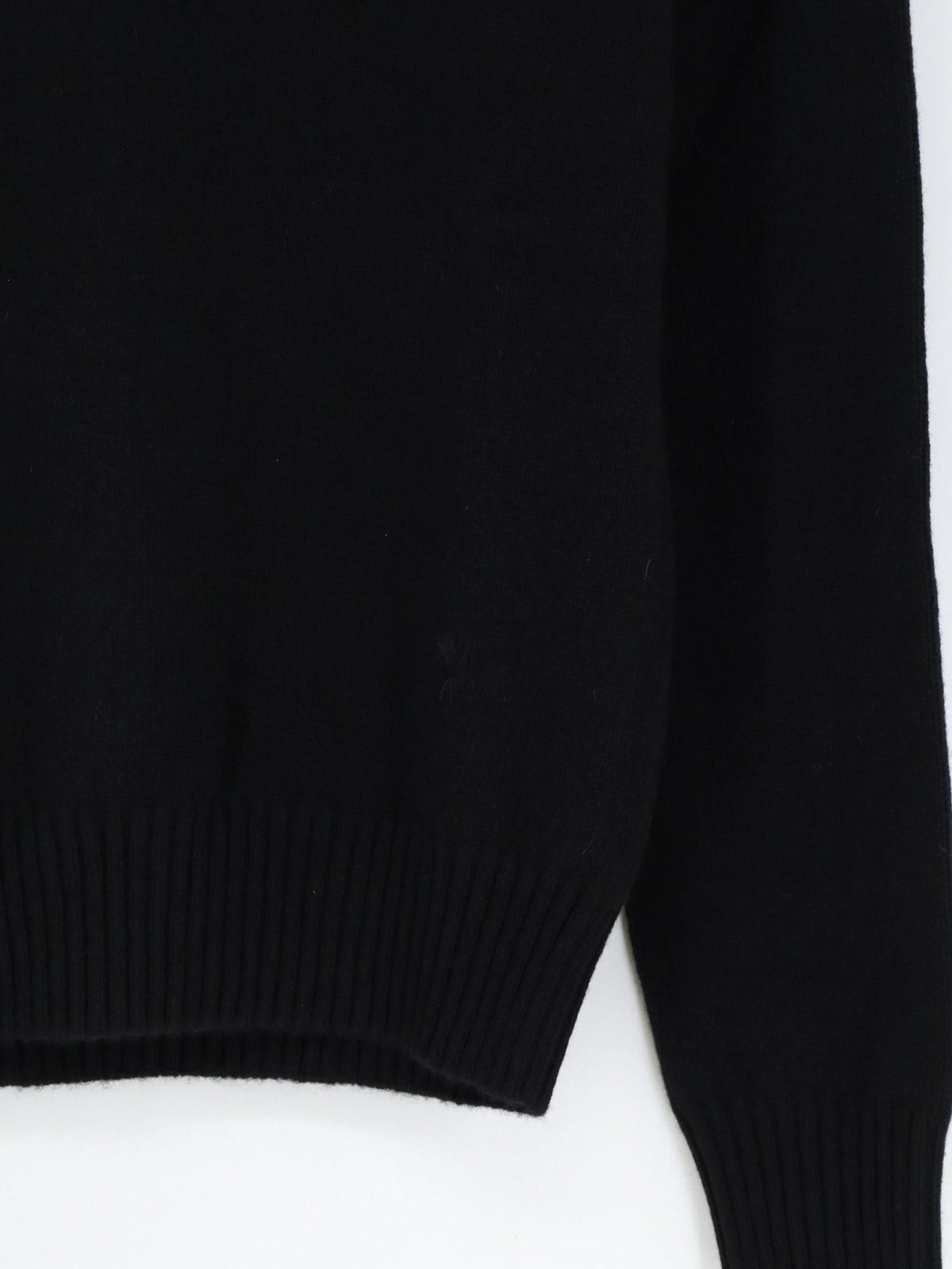 Ami Paris Men's Cashmere Turtleneck Black