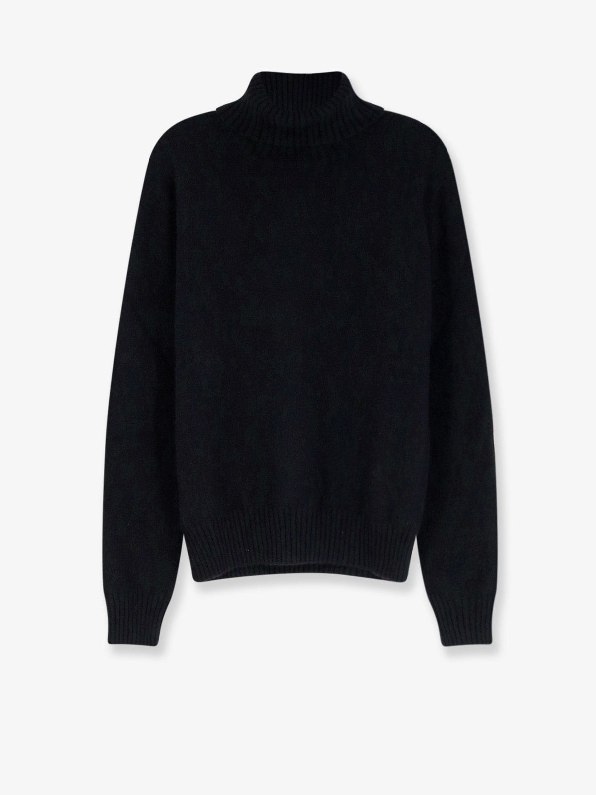 Ami Paris Men's Cashmere Turtleneck Black