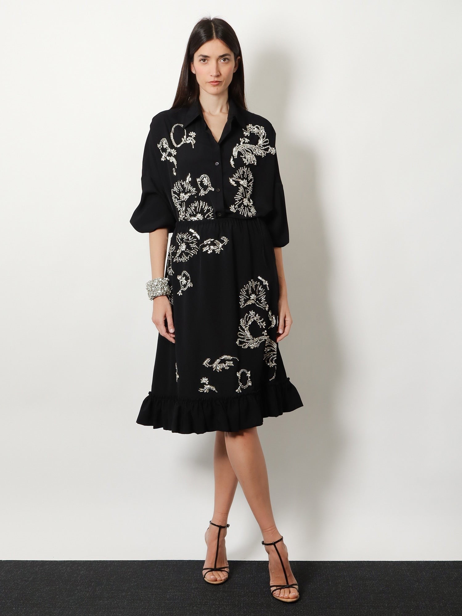 Dries Van Noten Women's Casia Shirt Black