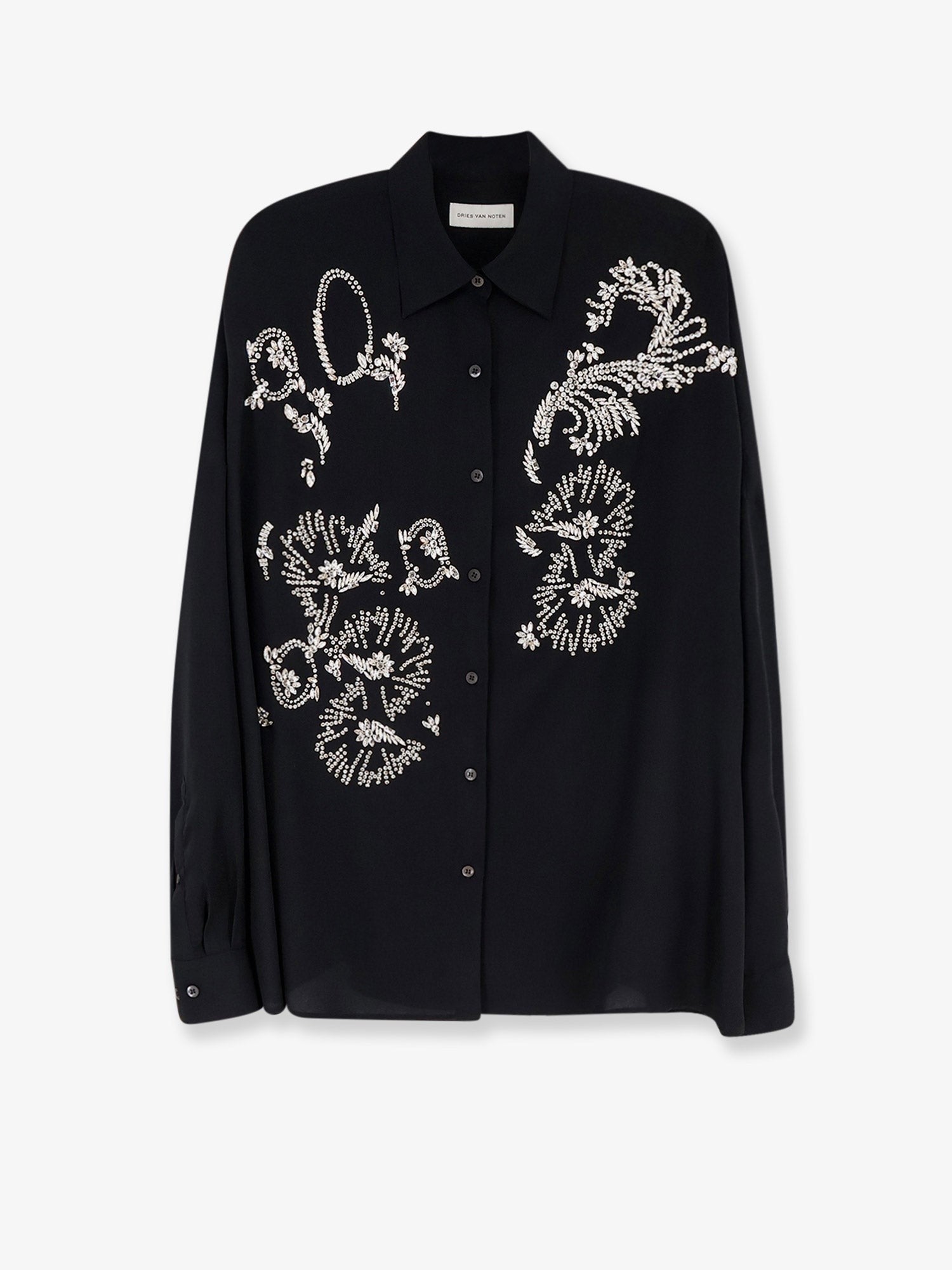 Dries Van Noten Women's Casia Shirt Black