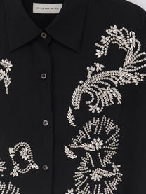 Dries Van Noten Women's Casia Shirt Black