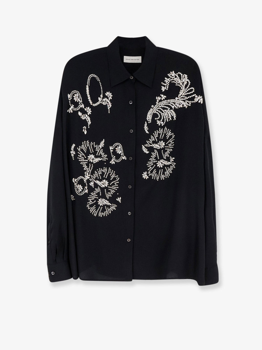 Dries Van Noten Women's Casia Shirt Black