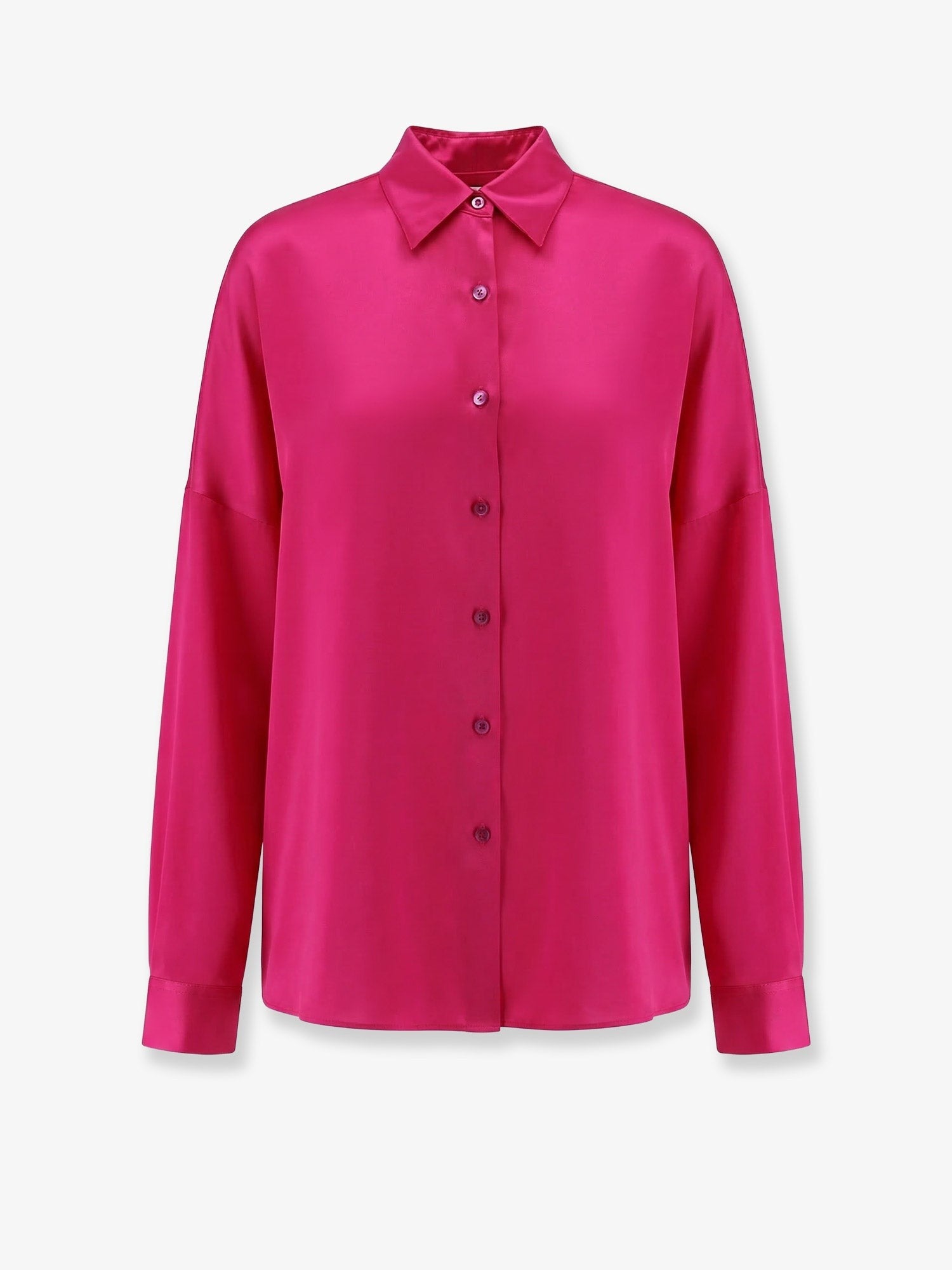 Dries Van Noten Women's Casia Silk Shirt Pink